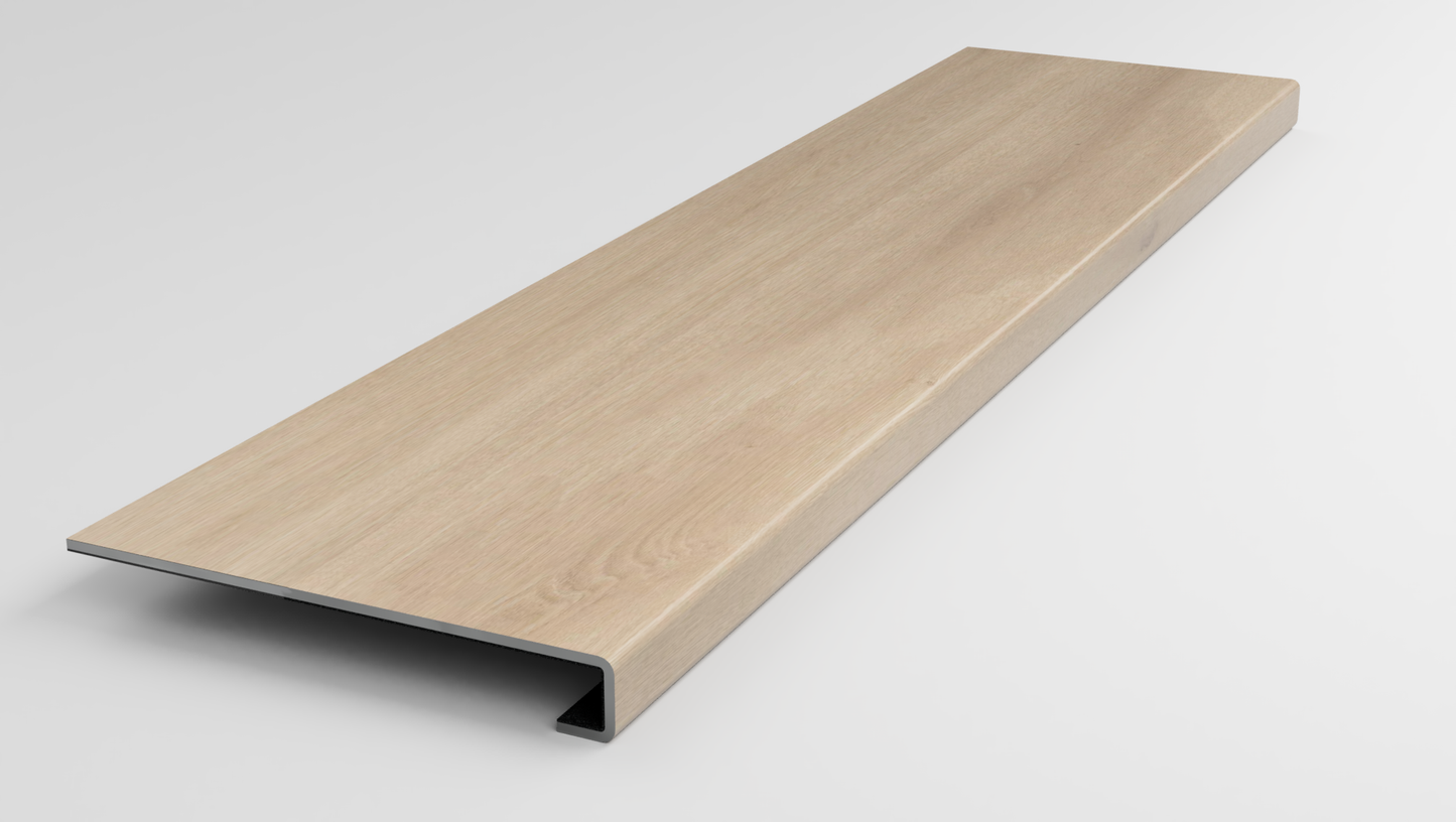 Floorte Classic | Aspire Natural Bevel | Coastal Drift Stair Tread