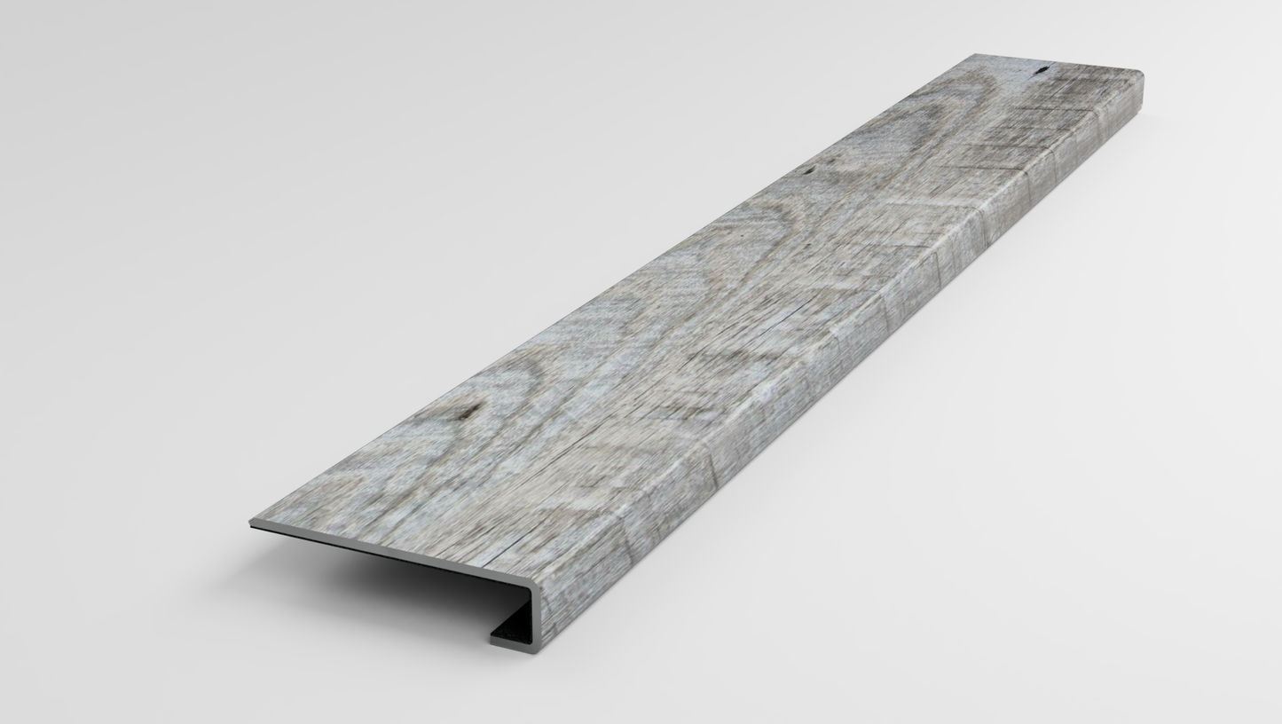 Crystal Cove Grey Stair Tread