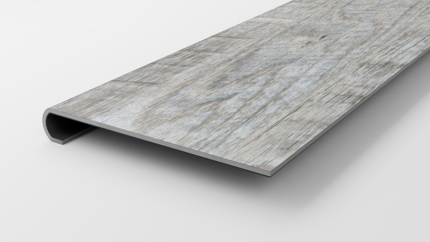 Crystal Cove Grey Stair Tread