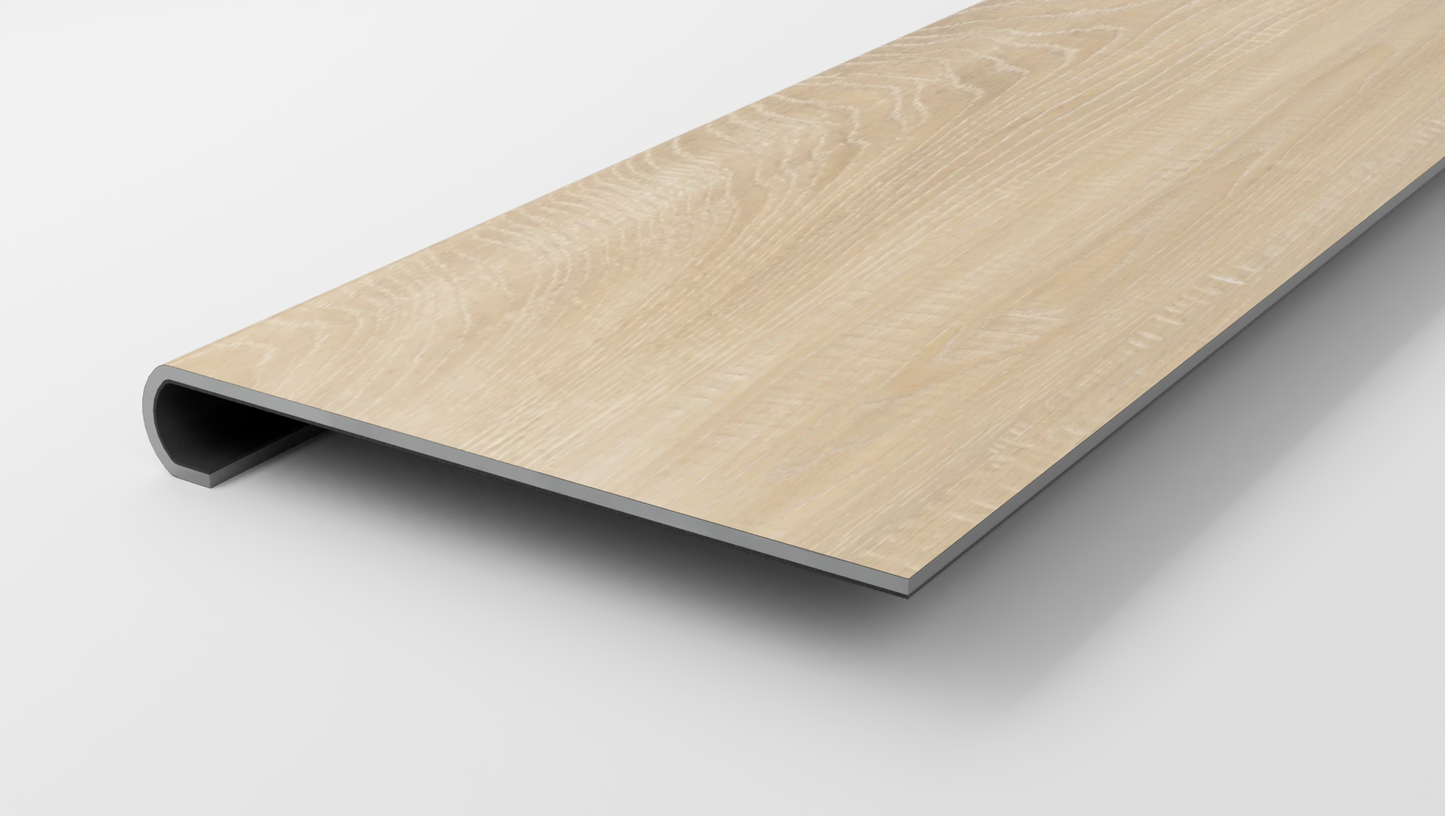Damask Oak Stair Tread