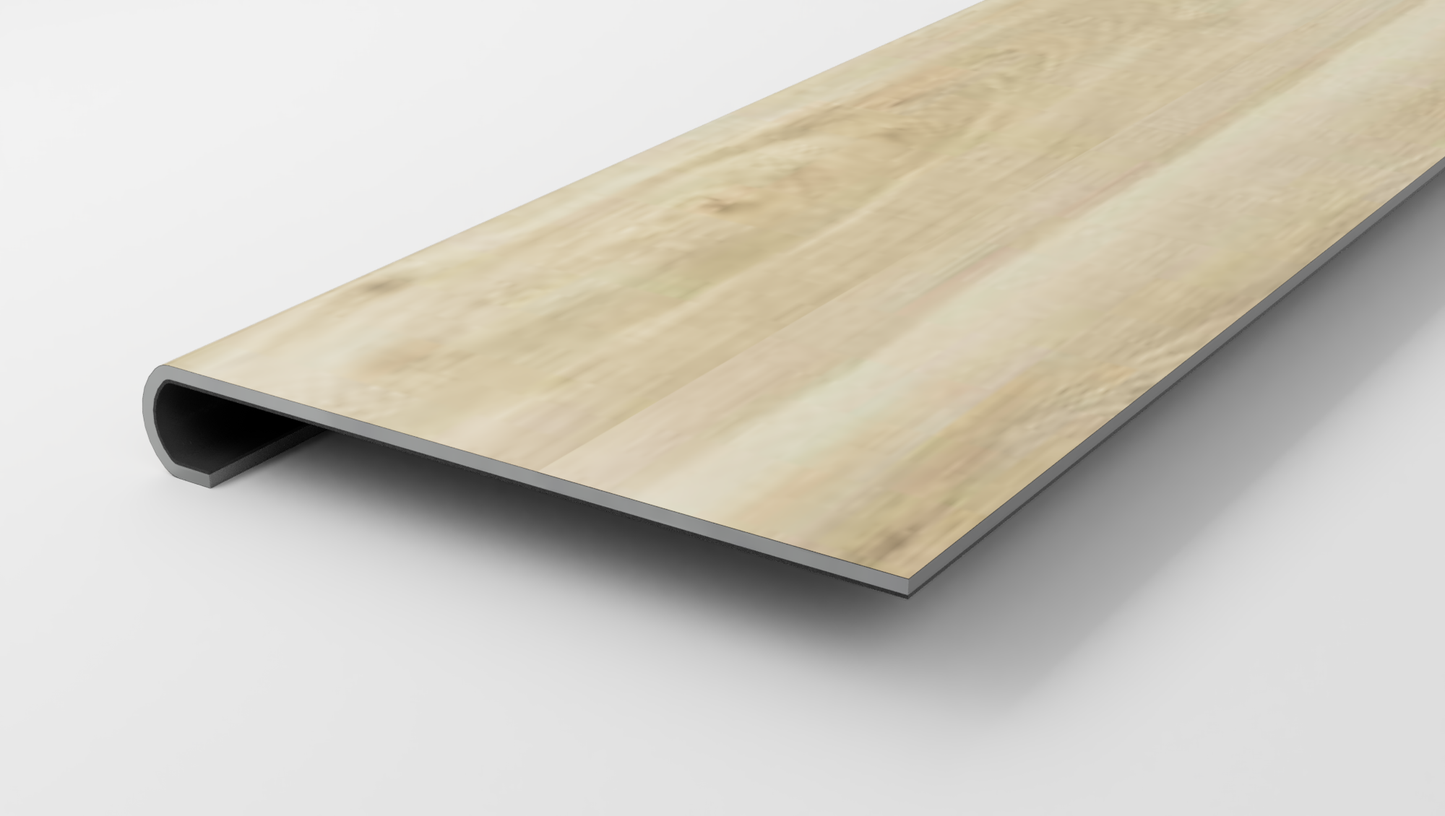 Diamond Core | Gold | Pecan Stair Tread