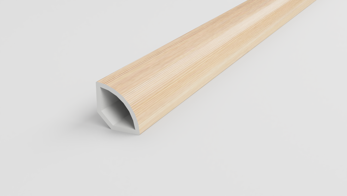 Elkton Pine Brown Quarter Round