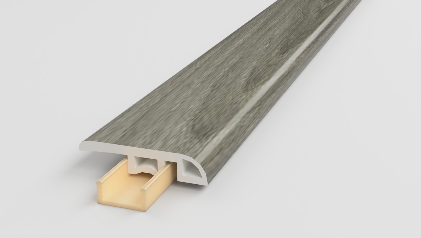 Northport Oak Gray End Cap