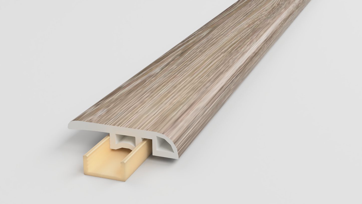 Nutmeg Hickory End Cap