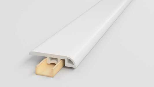 Piano White End Cap