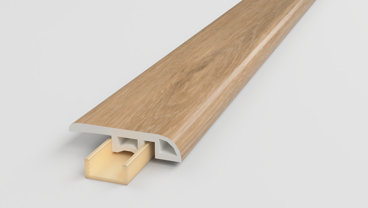 Warm Brushed Oak End Cap