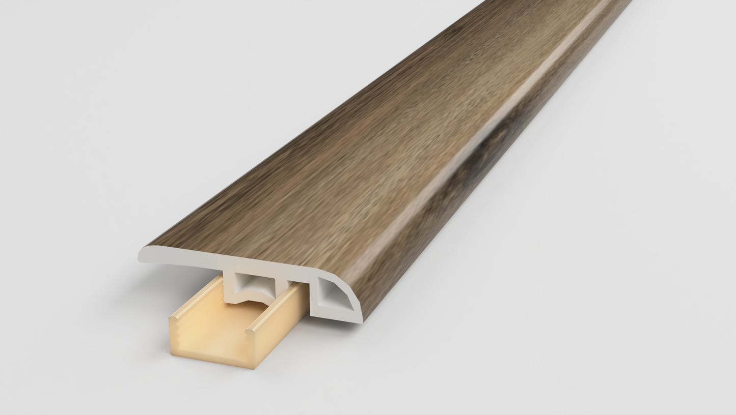 Warm Honey Oak Brown End Cap