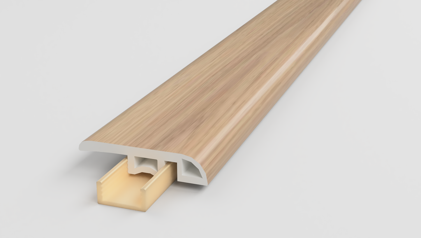 Pet Perfect | Briard | Wheat Oak End Cap