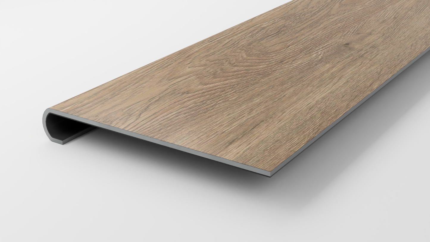 Enhanced XL | Fairweather Oak Stair Tread
