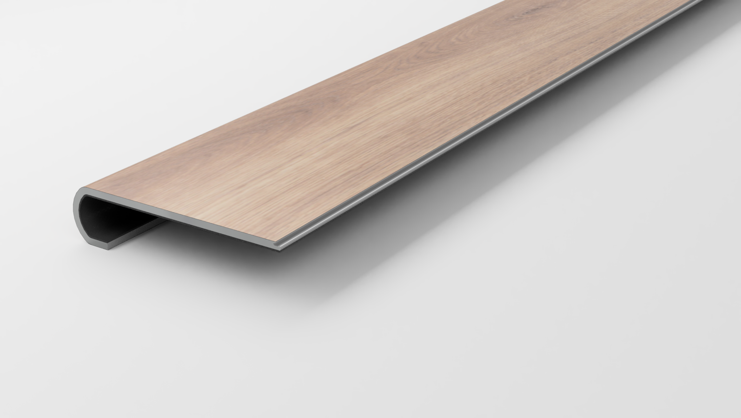 Pet Perfect | Briard | Feathered Oak Stair Tread