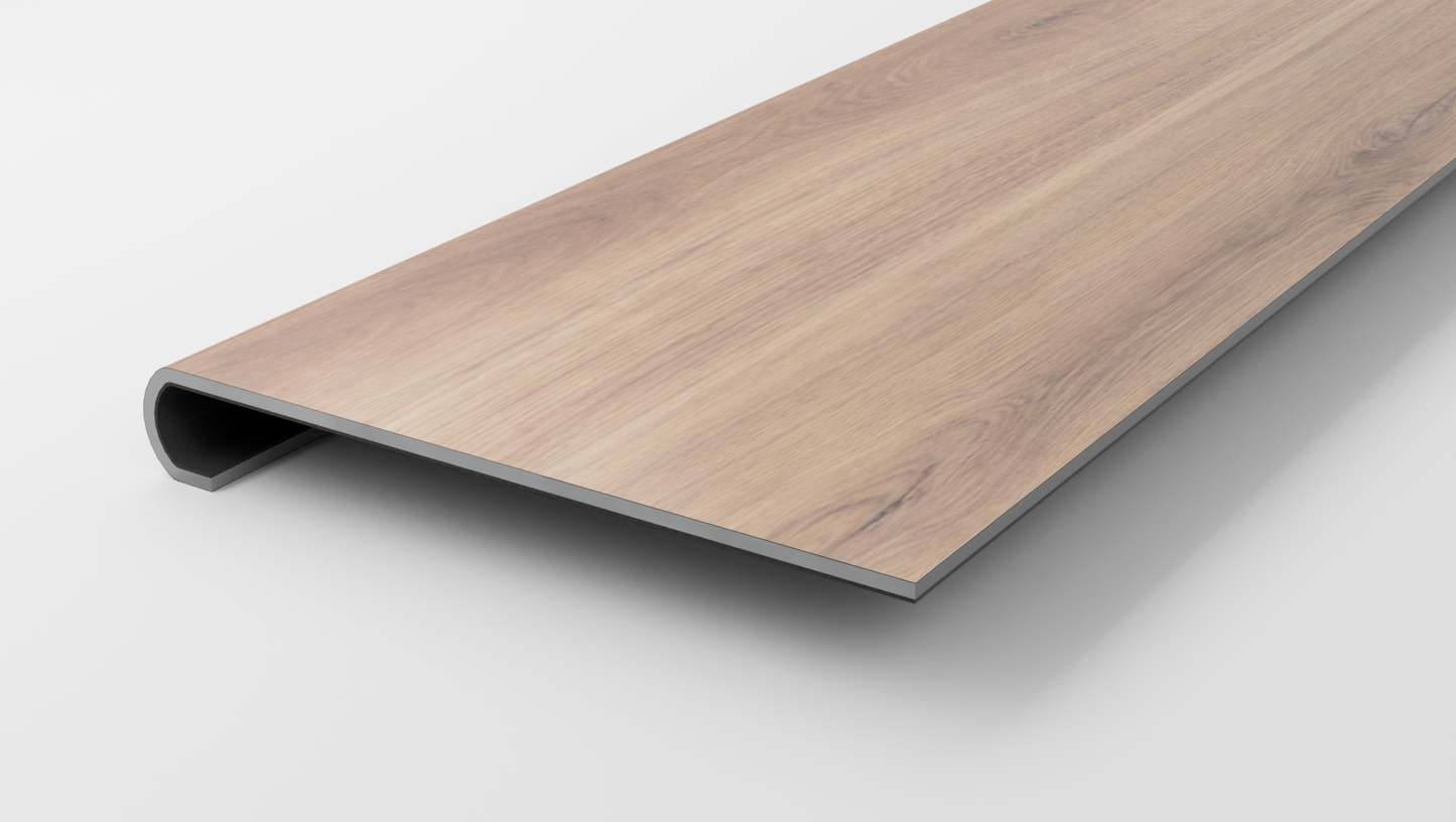 Pet Perfect | Briard | Feathered Oak Stair Tread