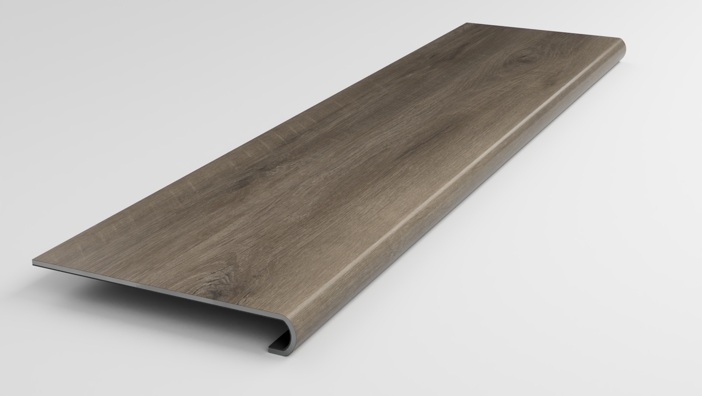 Floorte Classic | Dwell | Fireside Brown Stair Tread