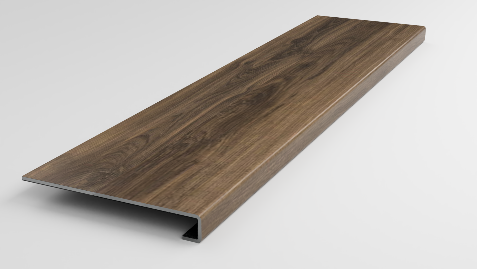 Fletcher Oak Brown Stair Tread – TreadsPlus