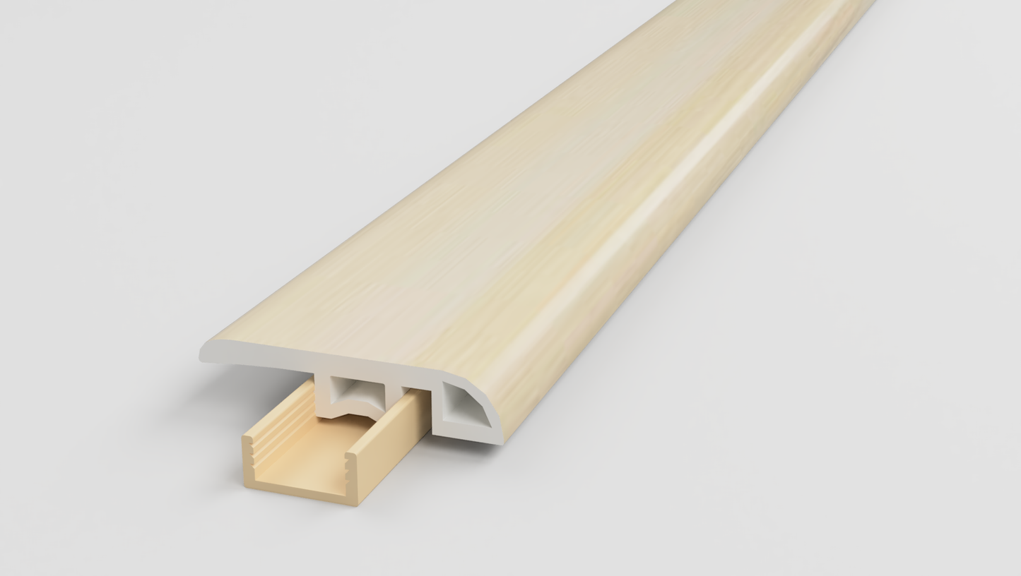 French Oak Fortuna 22 Mil End Cap
