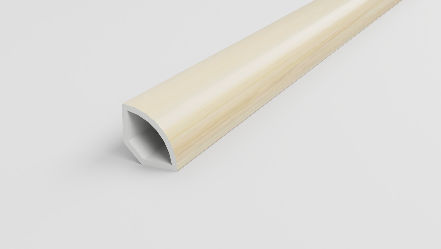 French Oak Fortuna 22 Mil Quarter Round