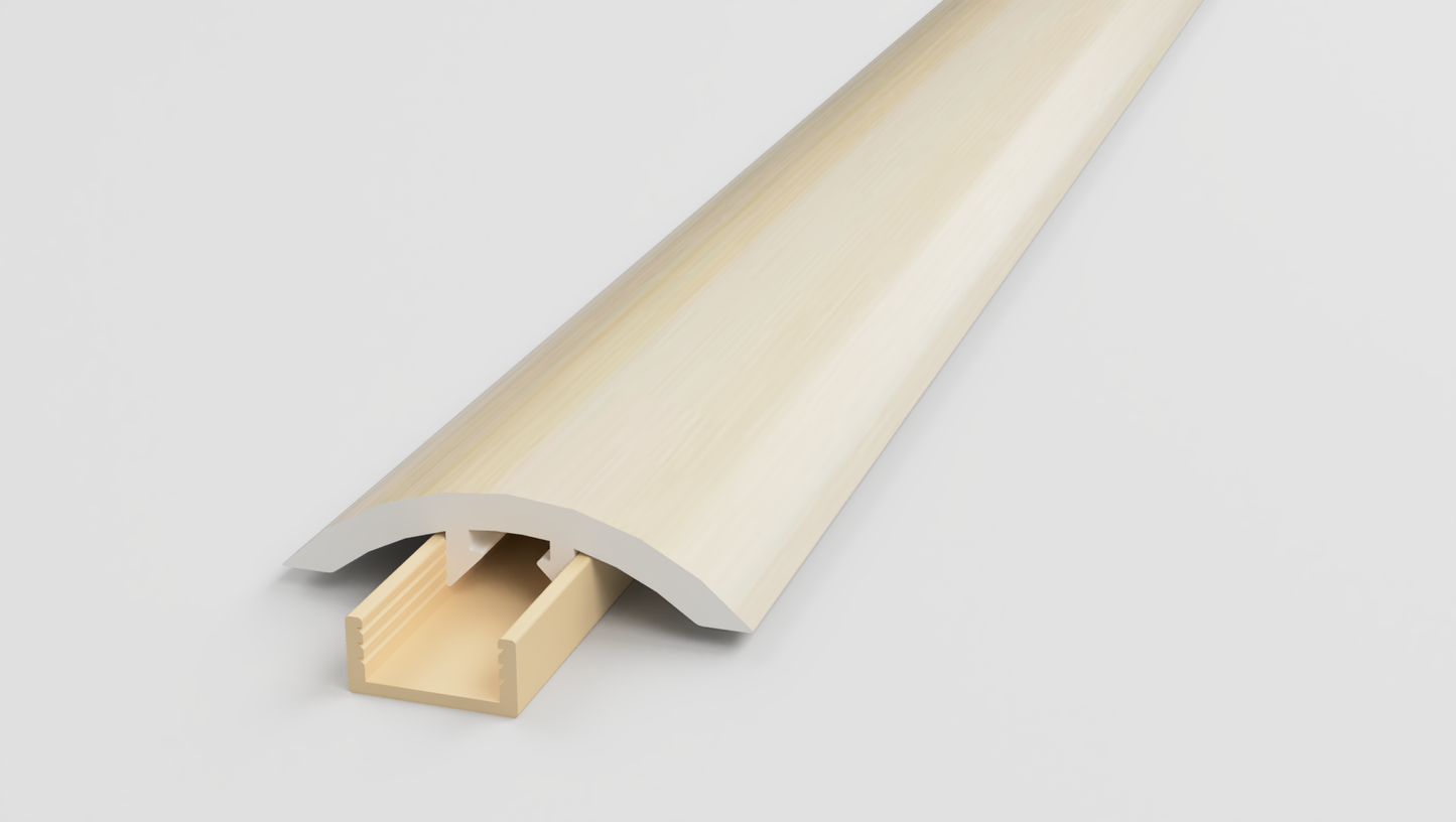 French Oak Fortuna 22 Mil T Molding