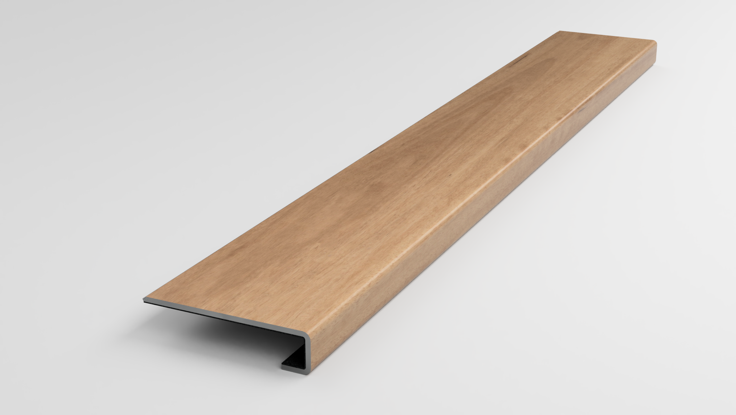 Floorte Classic | Aspire Natural Bevel | Golden Shores Stair Tread