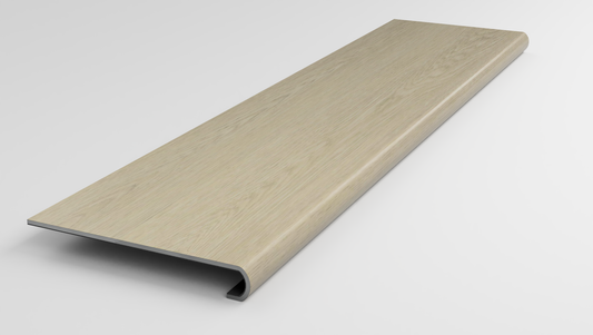 Floorte Classic | Dwell | Gossamer Grey Stair Tread