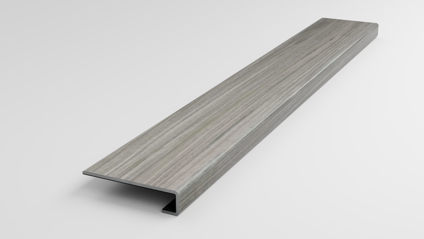 Alpha | Graphite Acacia Stair Tread