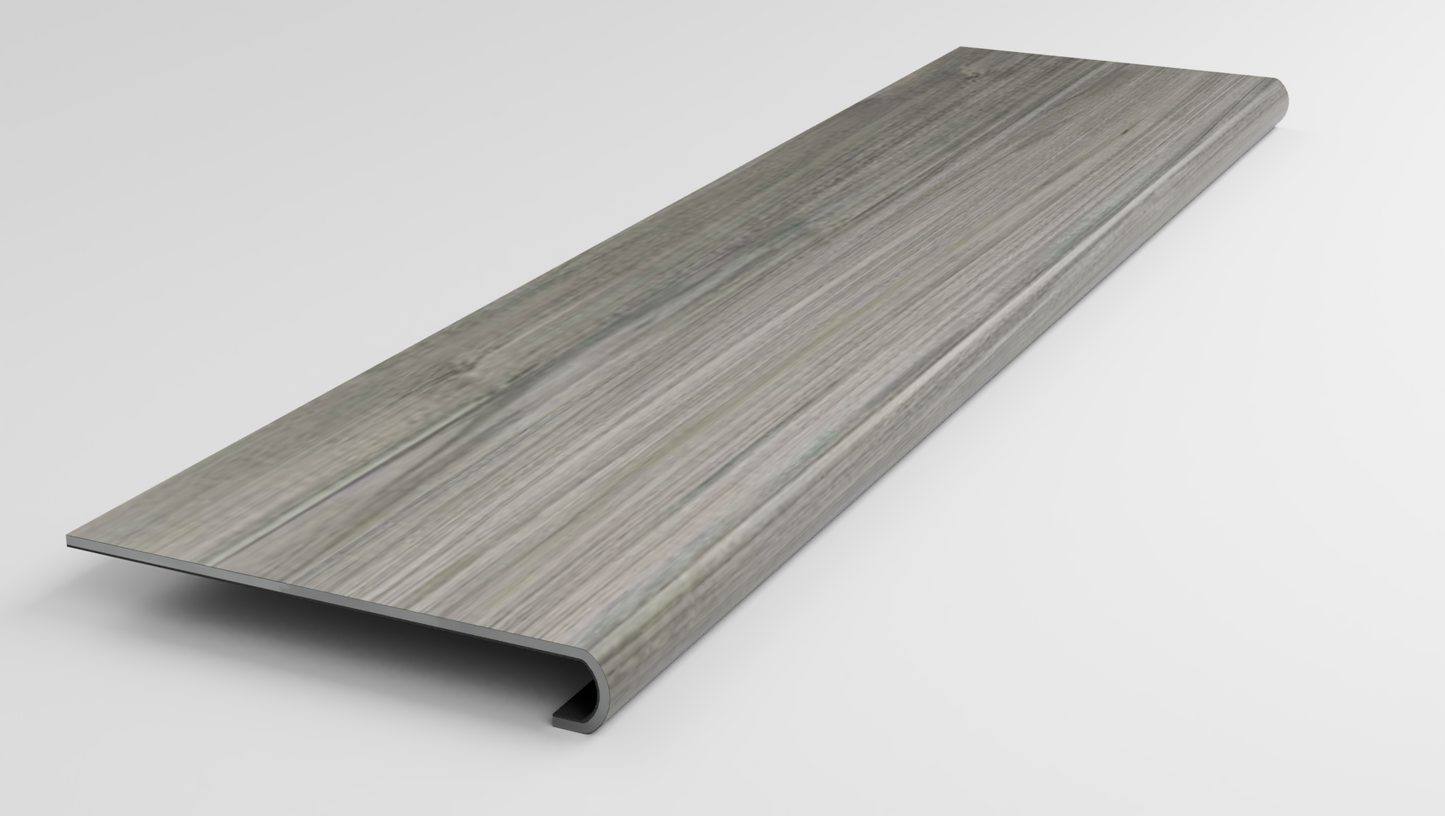 Alpha | Graphite Acacia Stair Tread