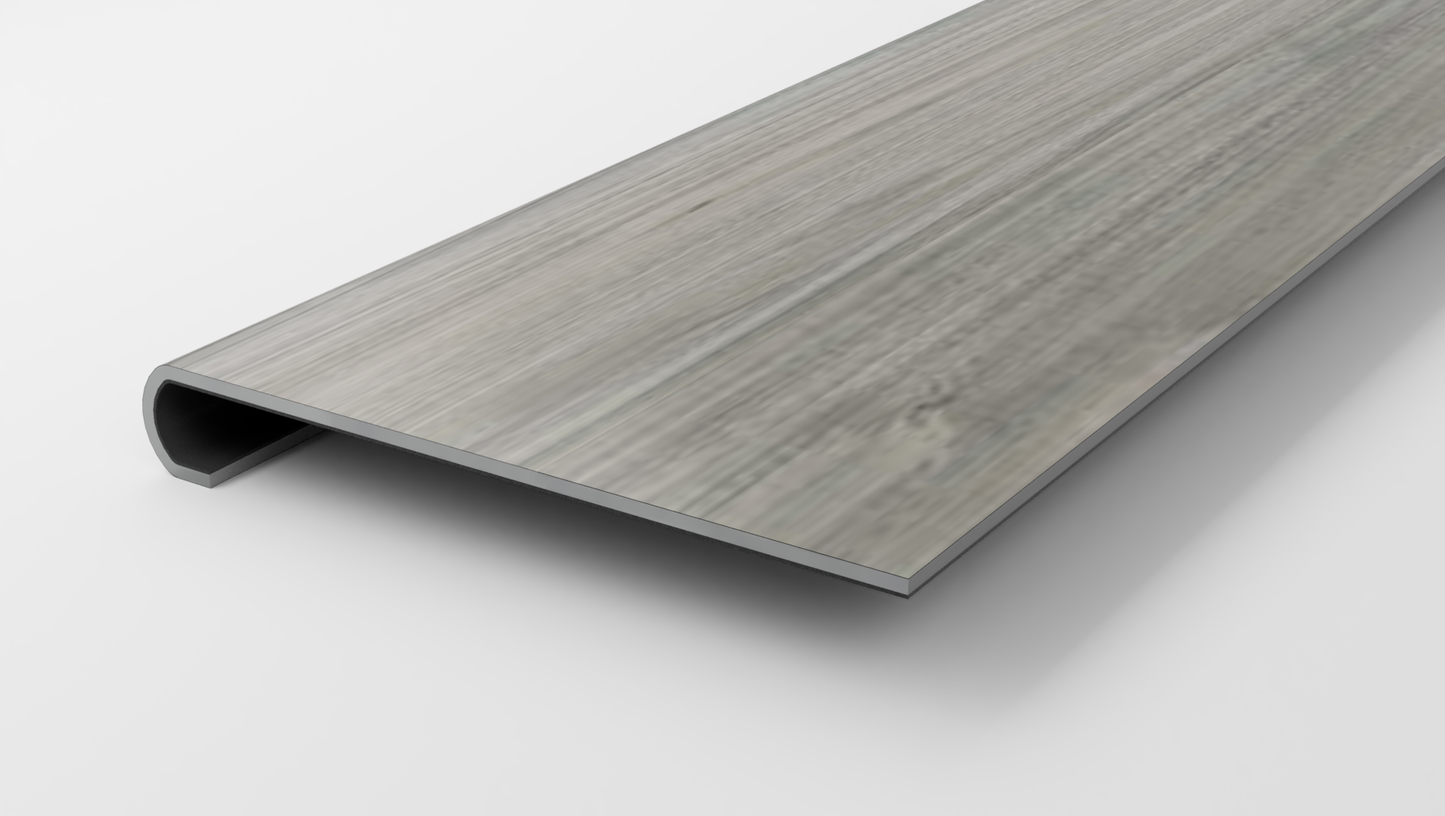 Alpha | Graphite Acacia Stair Tread
