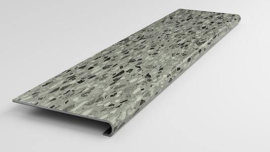 Grigio Terrazzo Stair Tread