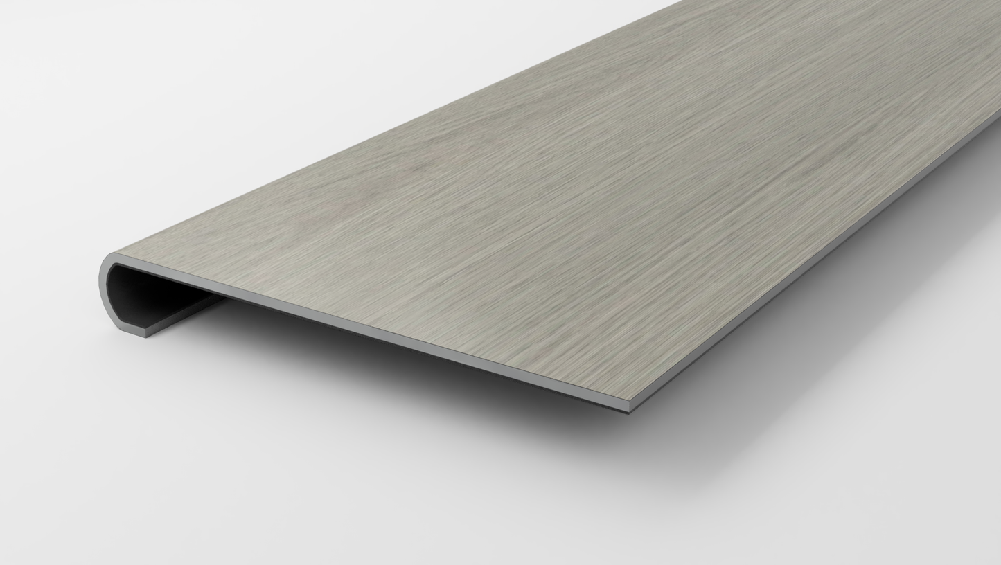 Floorte Classic | Dwell | Hearthstone Grey Stair Tread