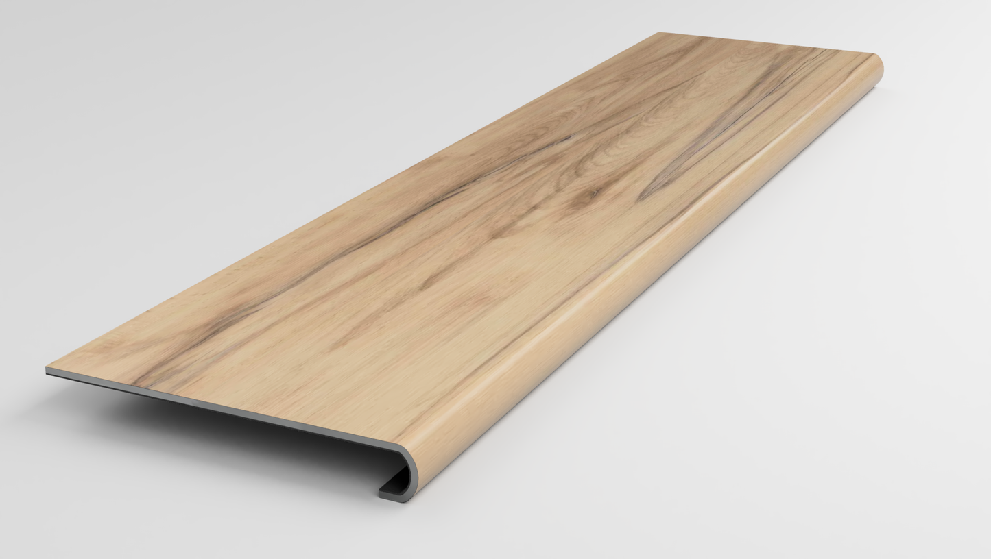 Floorte Classic | Titan HD Plus Platinum | Imperial Beech Stair Tread