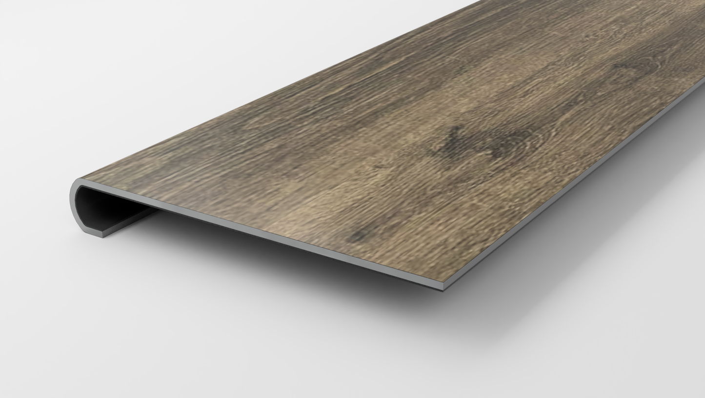 Everlife | Kallum | Walnut Waves Stair Tread