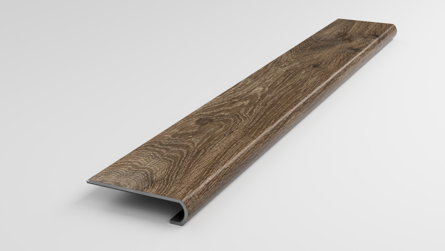 Knight Tile | Mid Limed Oak Stair Tread