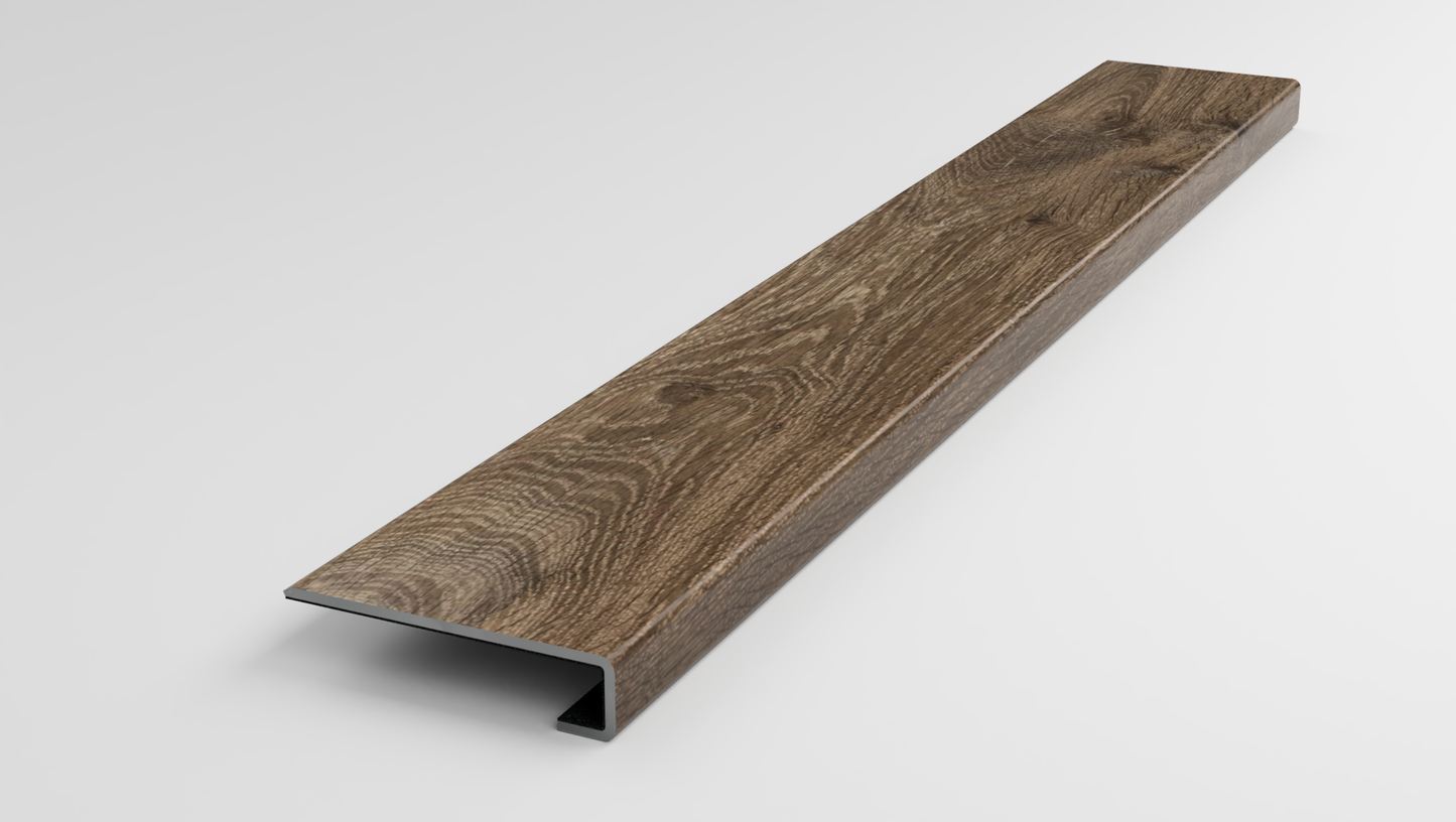 Knight Tile | Mid Limed Oak Stair Tread