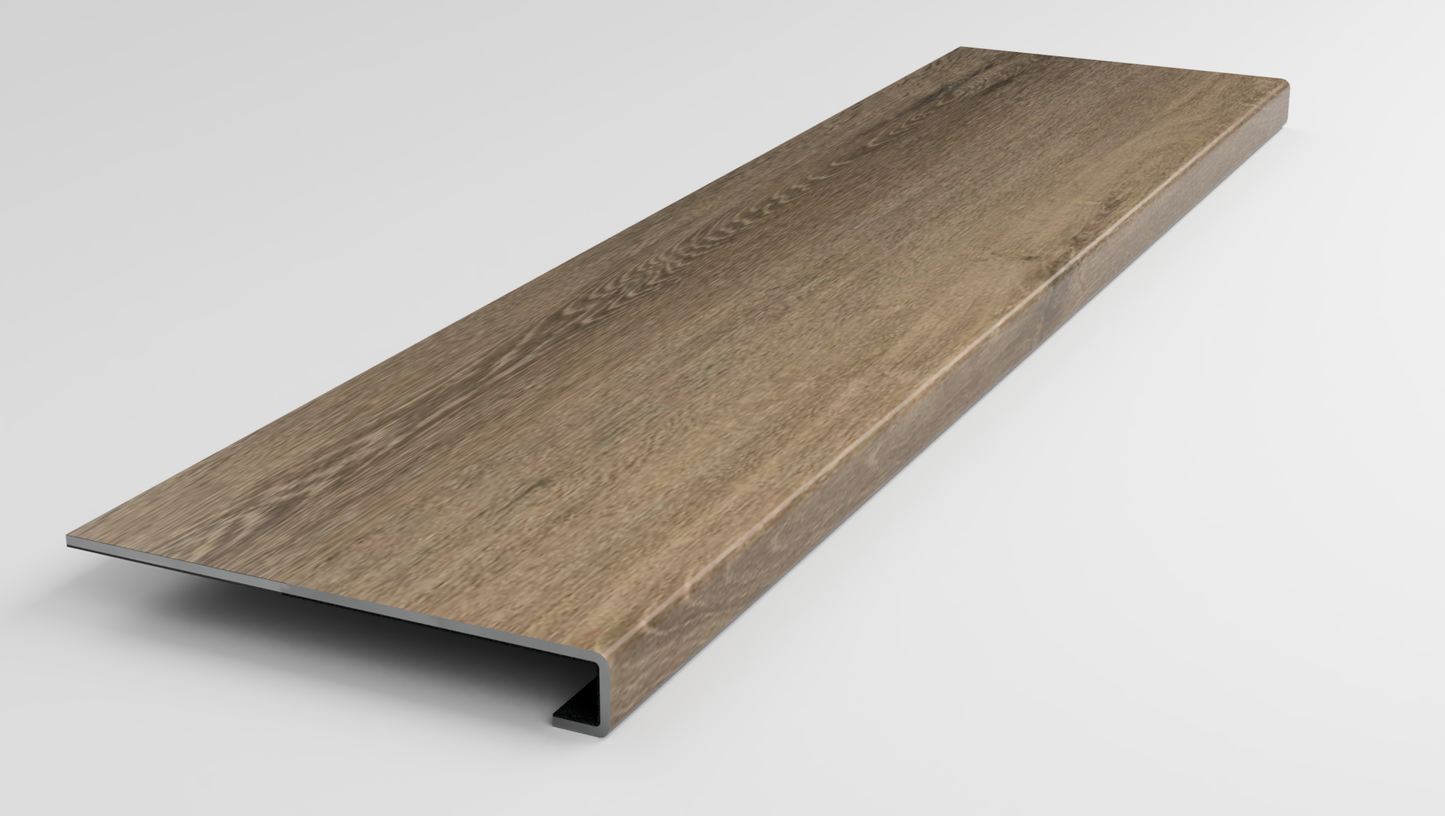 Premium 7 x 60 Integrated Bevel | Laurent Oak Stair Tread