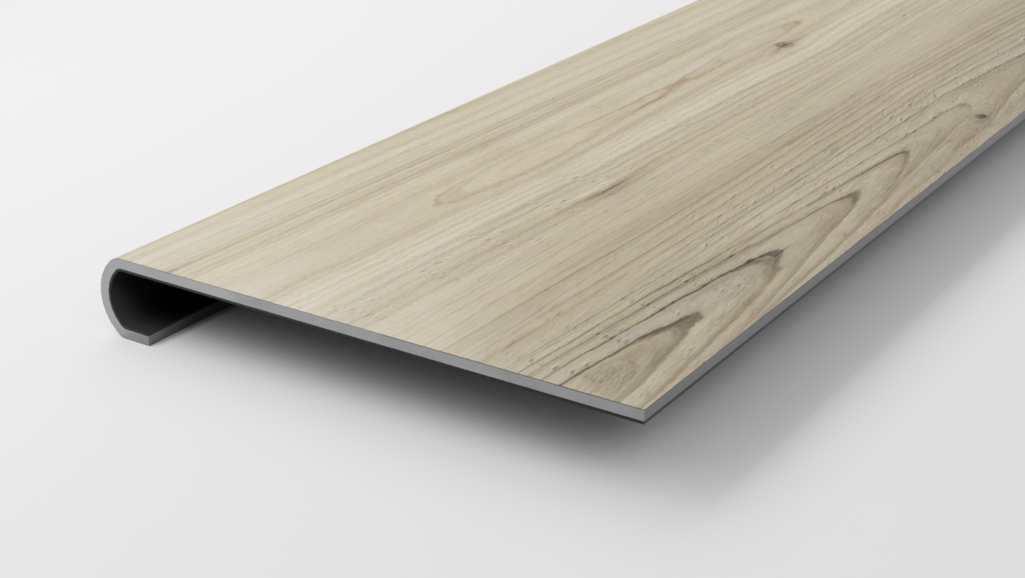 Floorte | Distinction Plus | Light Pine Stair Tread