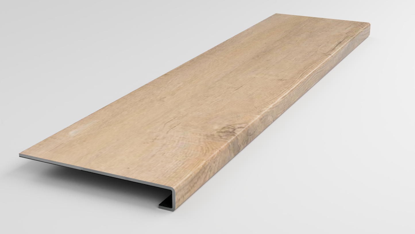 Everlife | Wilmont | Lime Washed Oak Stair Tread