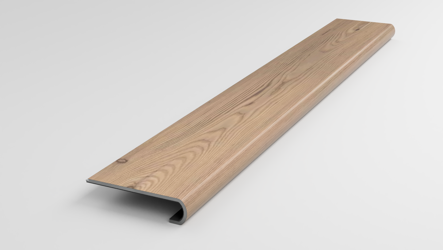 Floorte Classic | Ascent Natural Bevel | Lodge Stair Tread