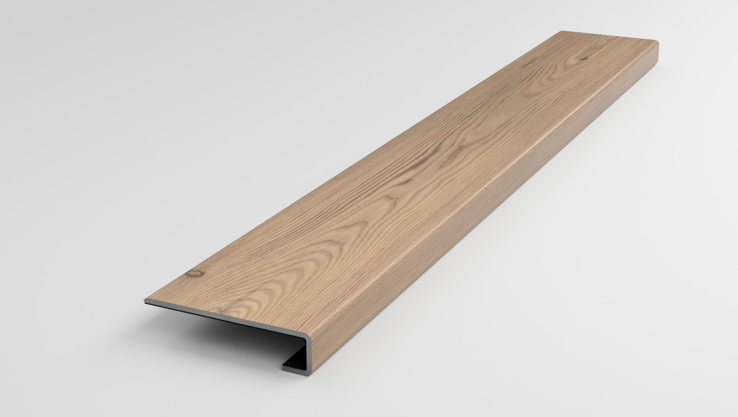 Floorte Classic | Ascent Natural Bevel | Lodge Stair Tread