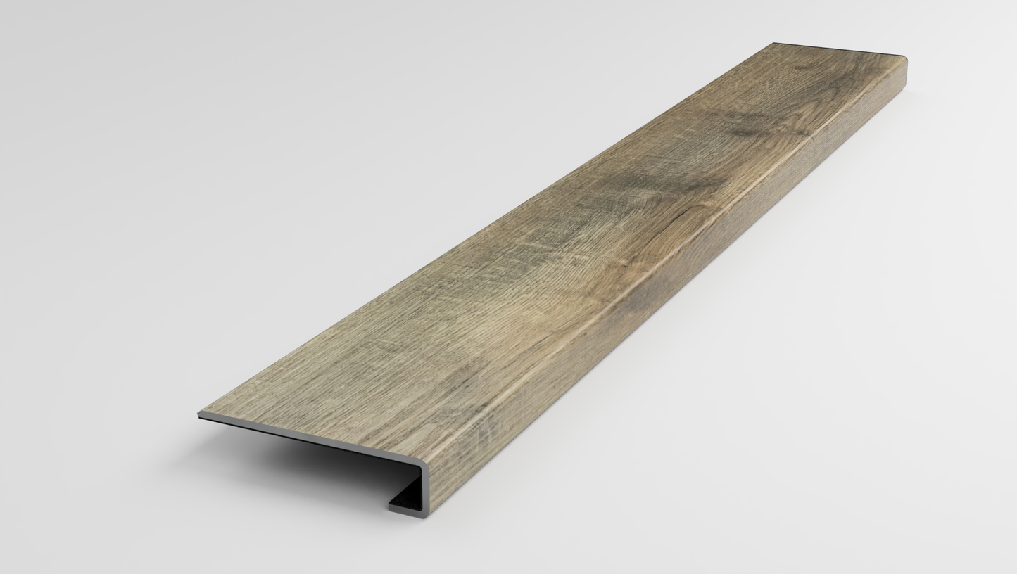 Everlife | XL Ashton | Maracay Brown Stair Tread
