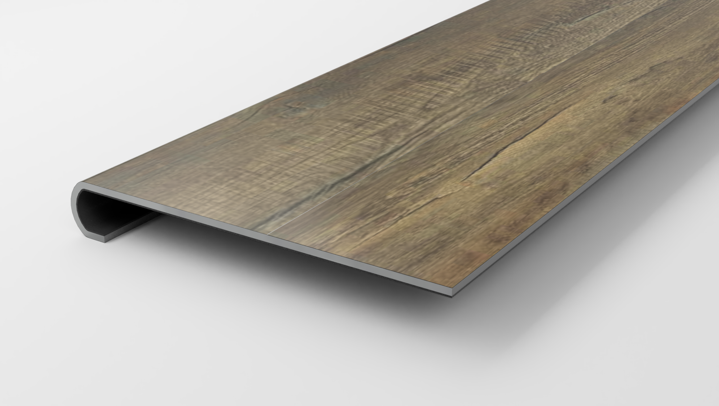 Milled Hickory Stair Tread