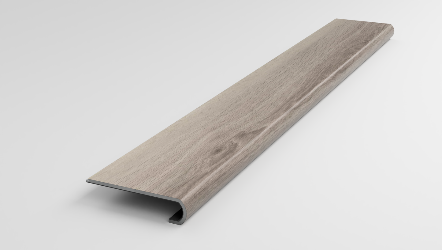 Floorte Classic | Titan HD Plus Platinum | Modern Oak Stair Tread