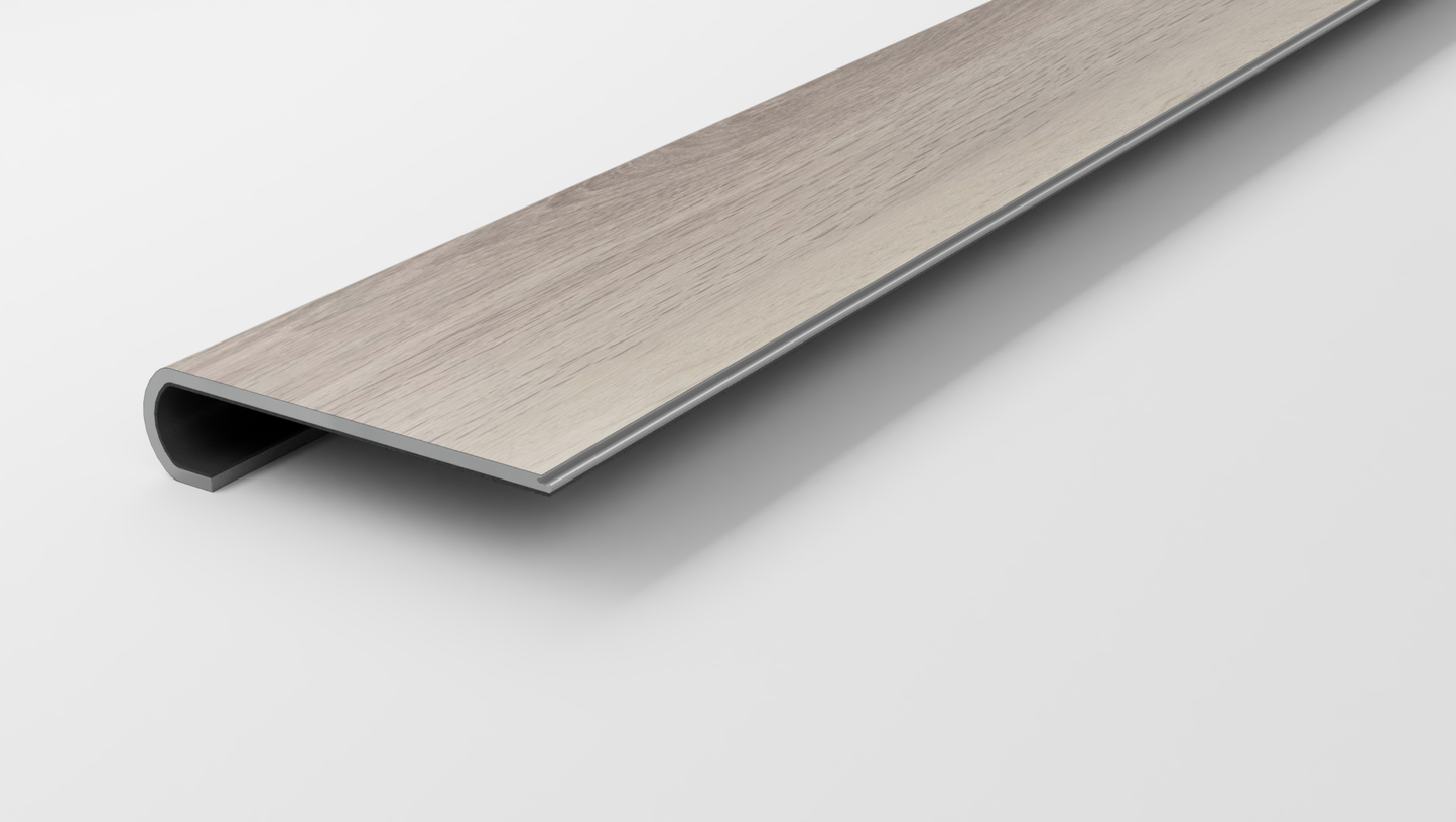 Floorte Classic | Titan HD Plus Platinum | Modern Oak Stair Tread