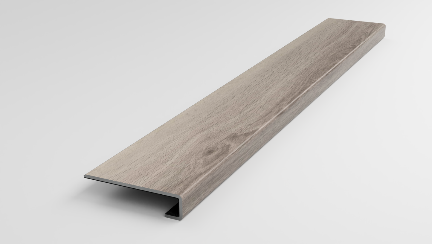 Floorte Classic | Titan HD Plus Platinum | Modern Oak Stair Tread