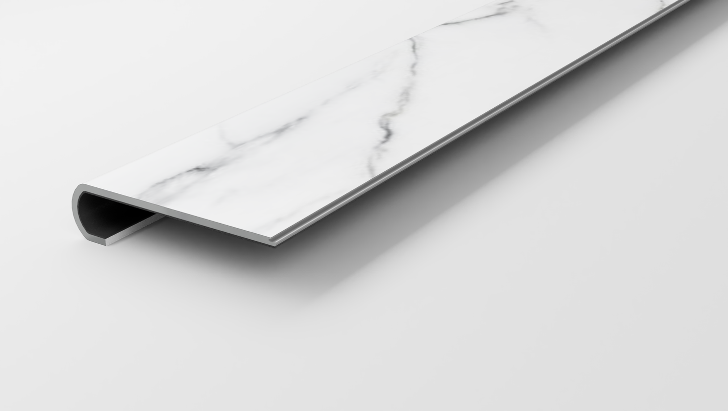 Mountain Brook Marble Stair Tread