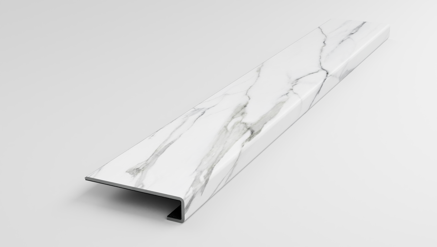 Mountain Brook Marble Stair Tread