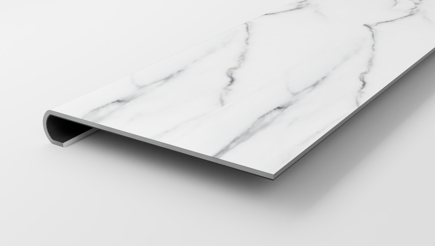 Mountain Brook Marble Stair Tread