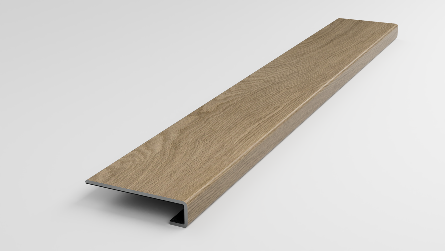 SPC Max | Bridge River Collection | Oasis Eggshell Stair Tread