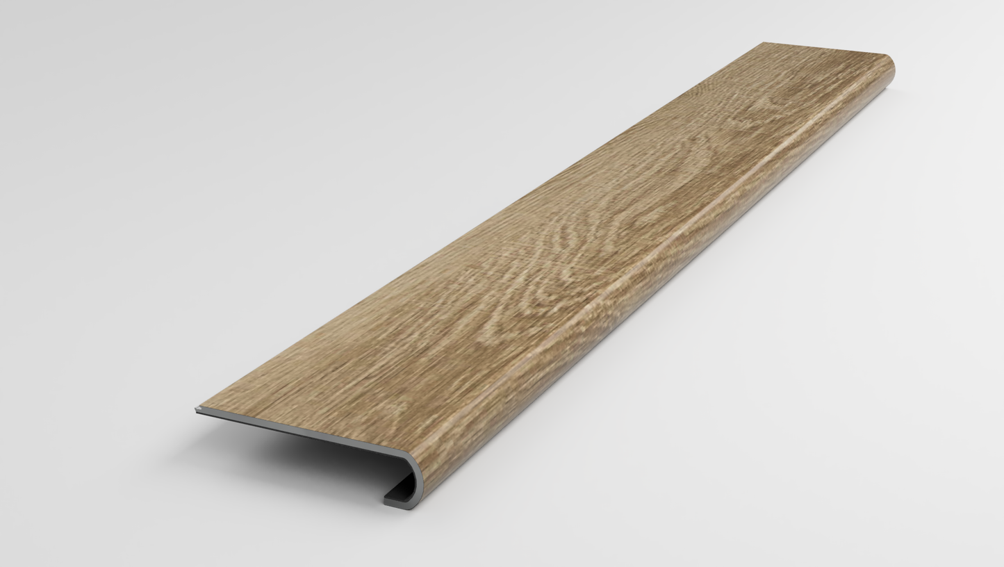 ADURA Rigid | Parisian Oak Croissant Stair Tread