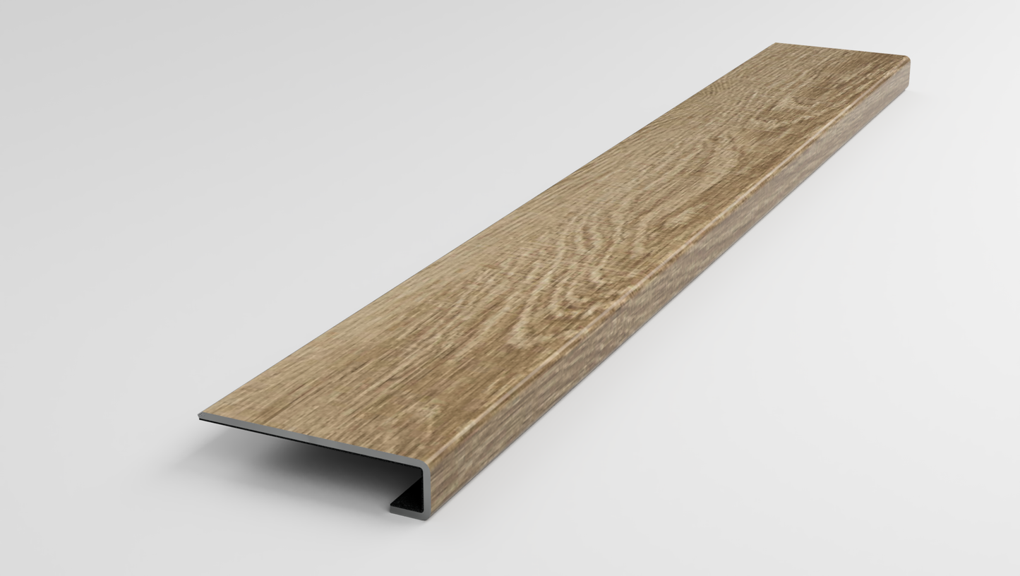 ADURA Rigid | Parisian Oak Croissant Stair Tread