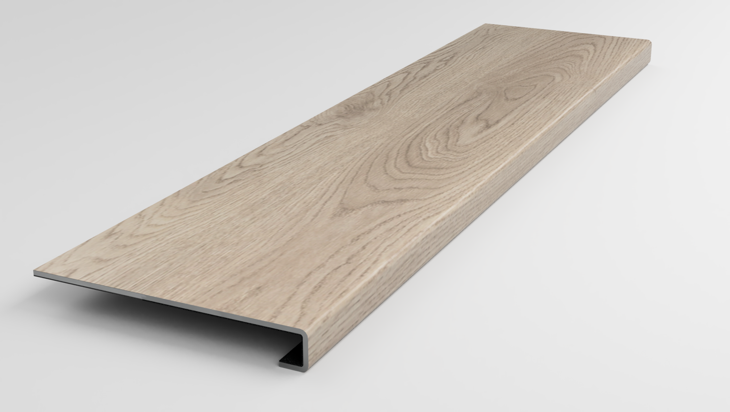 Floorte Classic | Pantheon HD Plus Natural Bevel | Pavestone Stair Tread