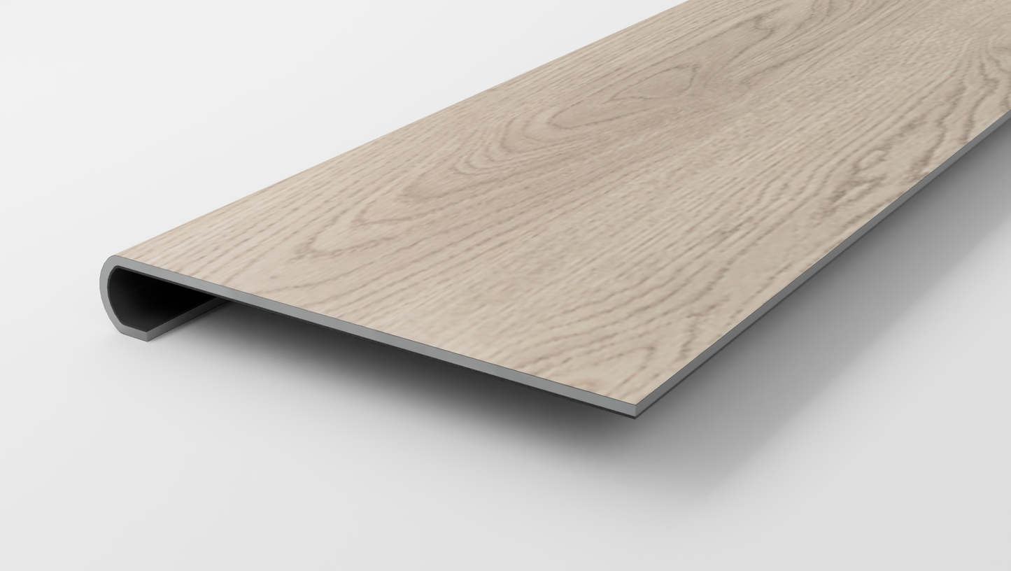 Floorte Classic | Pantheon HD Plus Natural Bevel | Pavestone Stair Tread