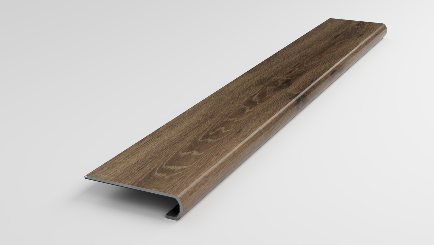 SolidTech Select | Founder's Trace | Pecan Stair Tread